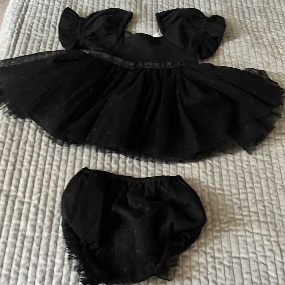 Ivy City Co Baby “Ballerina” Dress and Bloomers